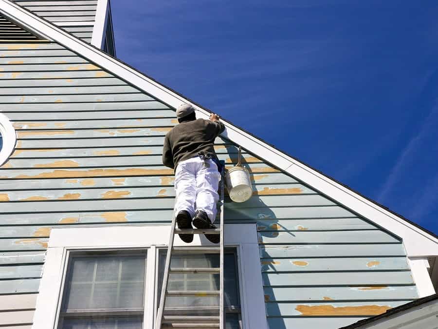 Cost of Painting Vinyl Siding Wall