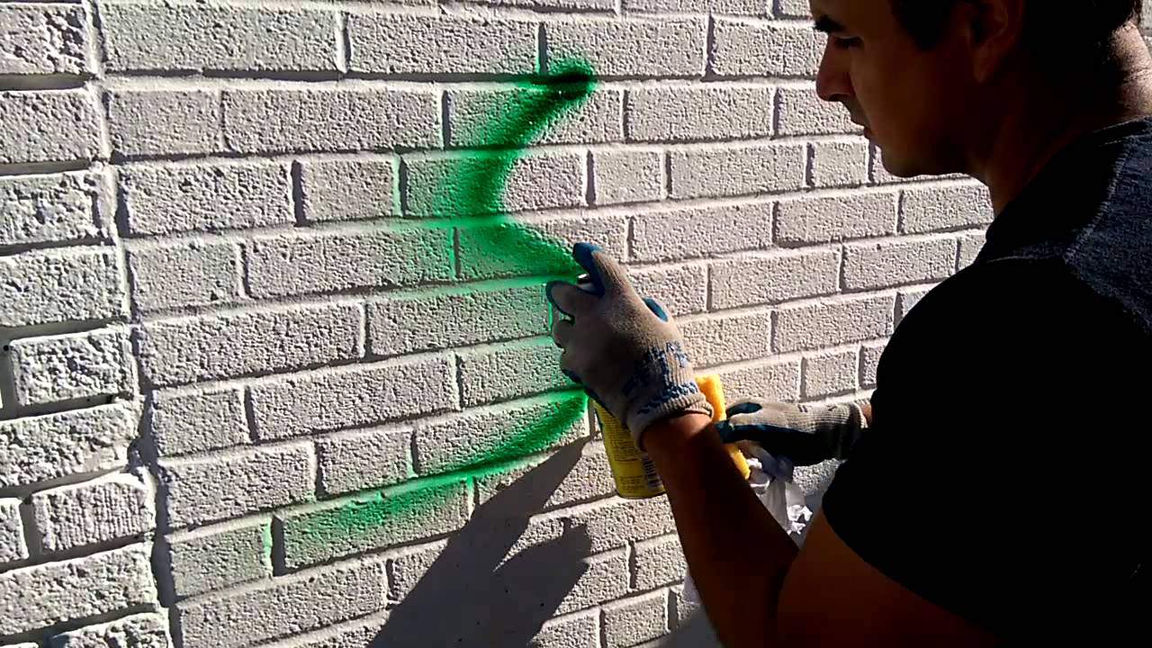 How to Get Spray Paint Off Concrete Surfaces 